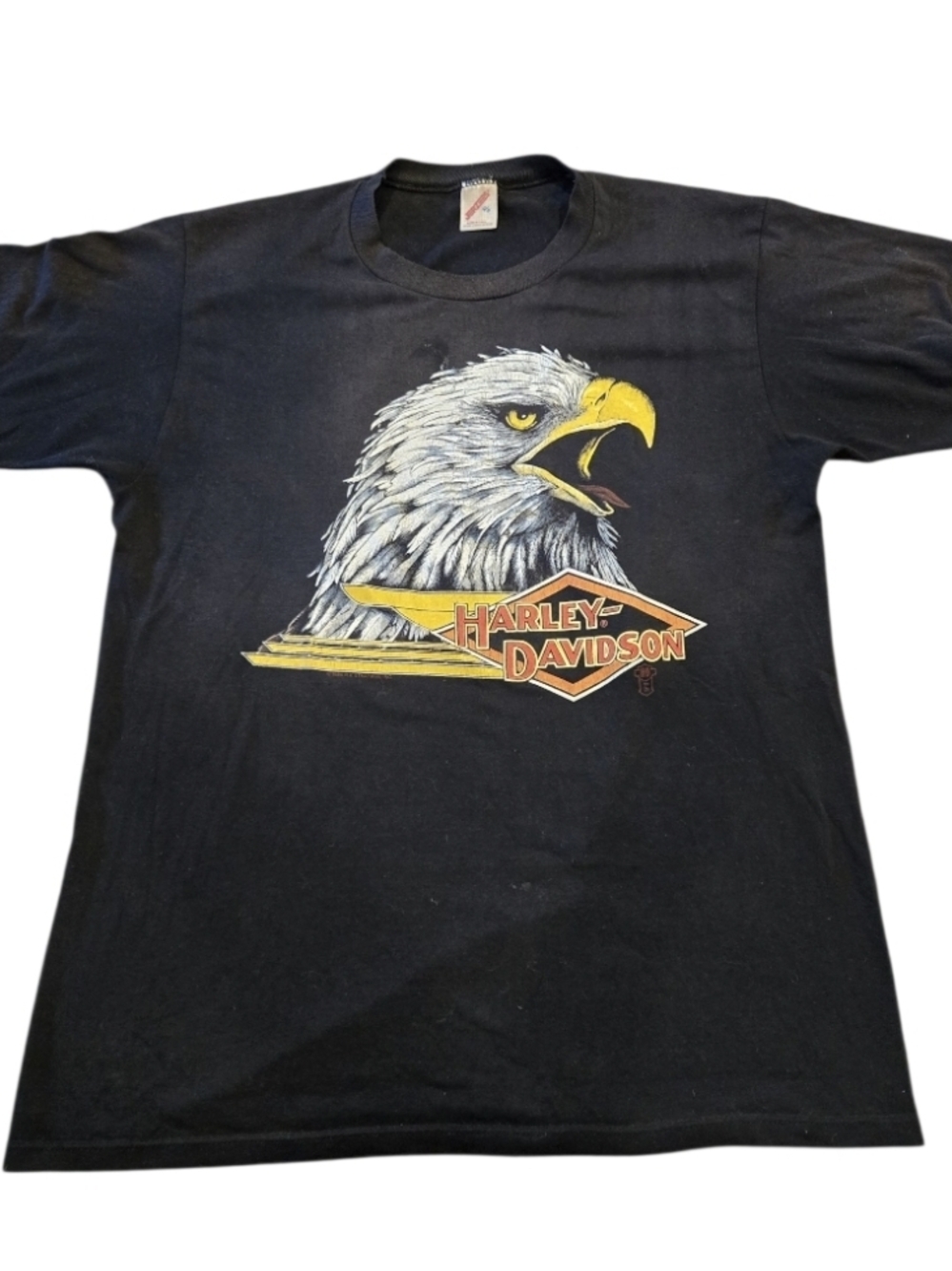 Vintage 1986 Harley Davidson Motorcycle Biker T-Shirt in size XL